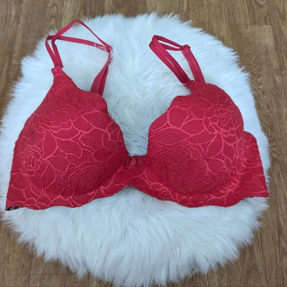 Victoria's Secret Other - Victoria's Secret Very Sexy Secret Embrace Push Up Red and Leopard Print